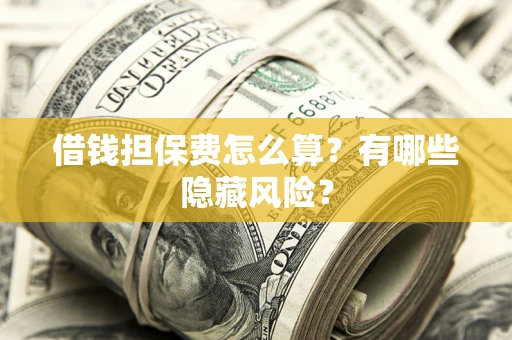 北京借钱担保费怎么算？有哪些隐藏风险？
