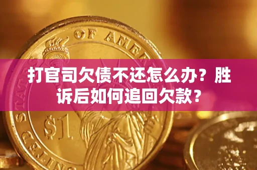 北京打官司欠债不还怎么办？胜诉后如何追回欠款？