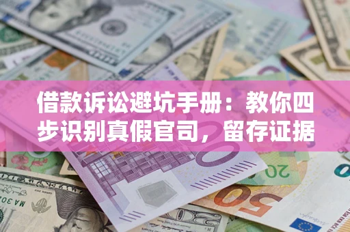 北京借款诉讼避坑手册：教你四步识别真假官司，留存证据不踩雷