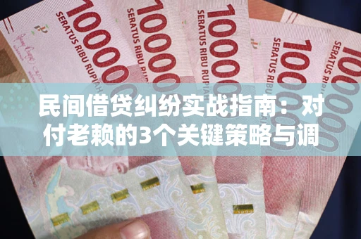 北京民间借贷纠纷实战指南：对付老赖的3个关键策略与调解盲区解析