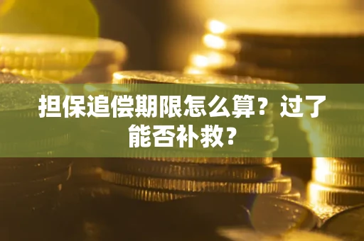 北京担保追偿期限怎么算？过了能否补救？